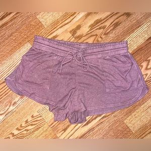 Women’s stars above cozy sleep short Size: M